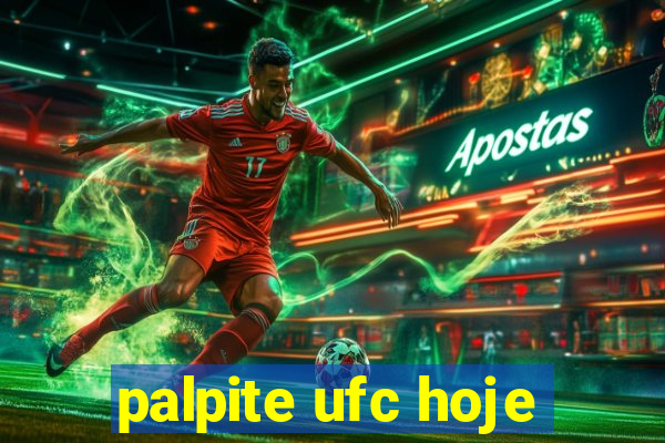 palpite ufc hoje